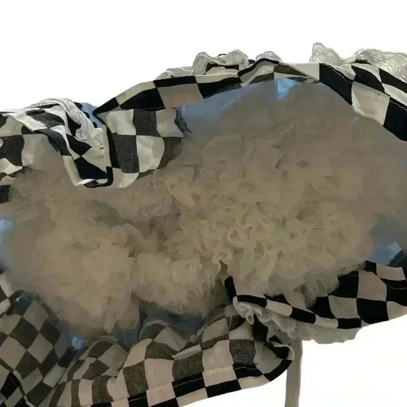 Alice in Wonderland Girls Dress, Alice in Wonderland Birthday Outfit,Alice Dress - Picture 6 of 13